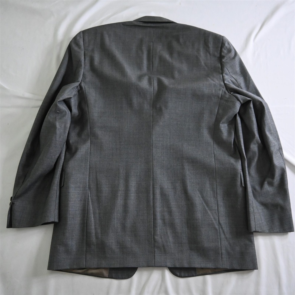 Daniel Cremiuex 42L Gray Sharkskin Loro‎ Piana Blazer Suit Jacket Sport Coat - Picture 12 of 12